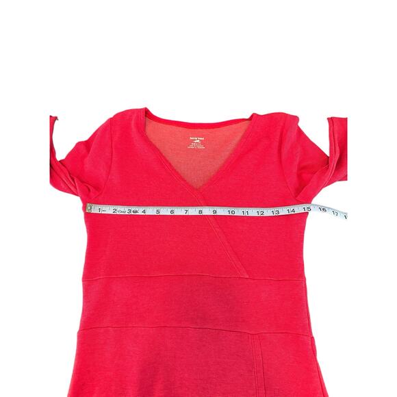 Toad & Co Horny Toad Pink Long Sleeve Finlay Dress Small Performance Stretch - Picture 13 of 15